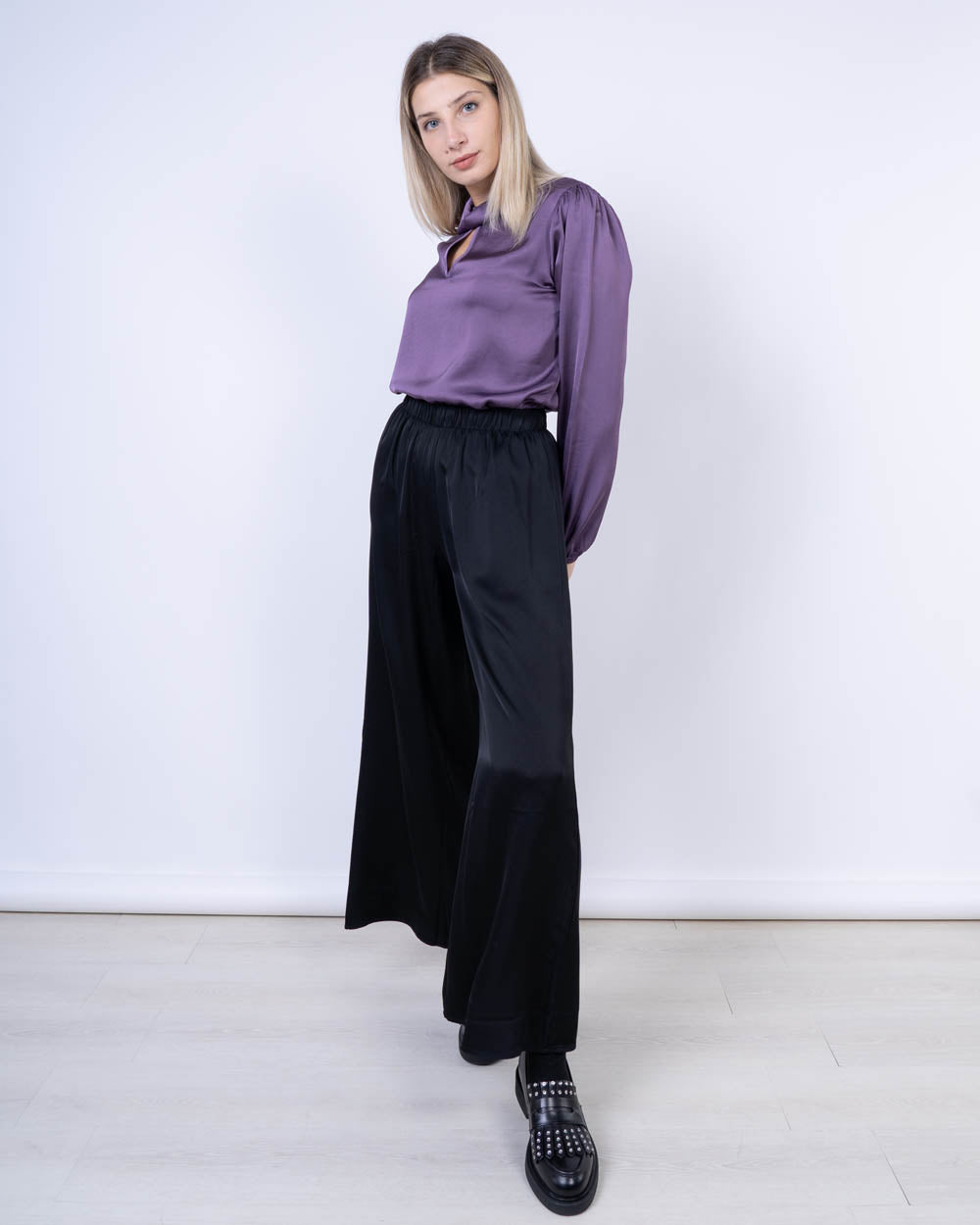 PANTALONE QUADRIFOGLIO NERO