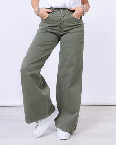 PANTALONE SATURNO VERDE MILITARE