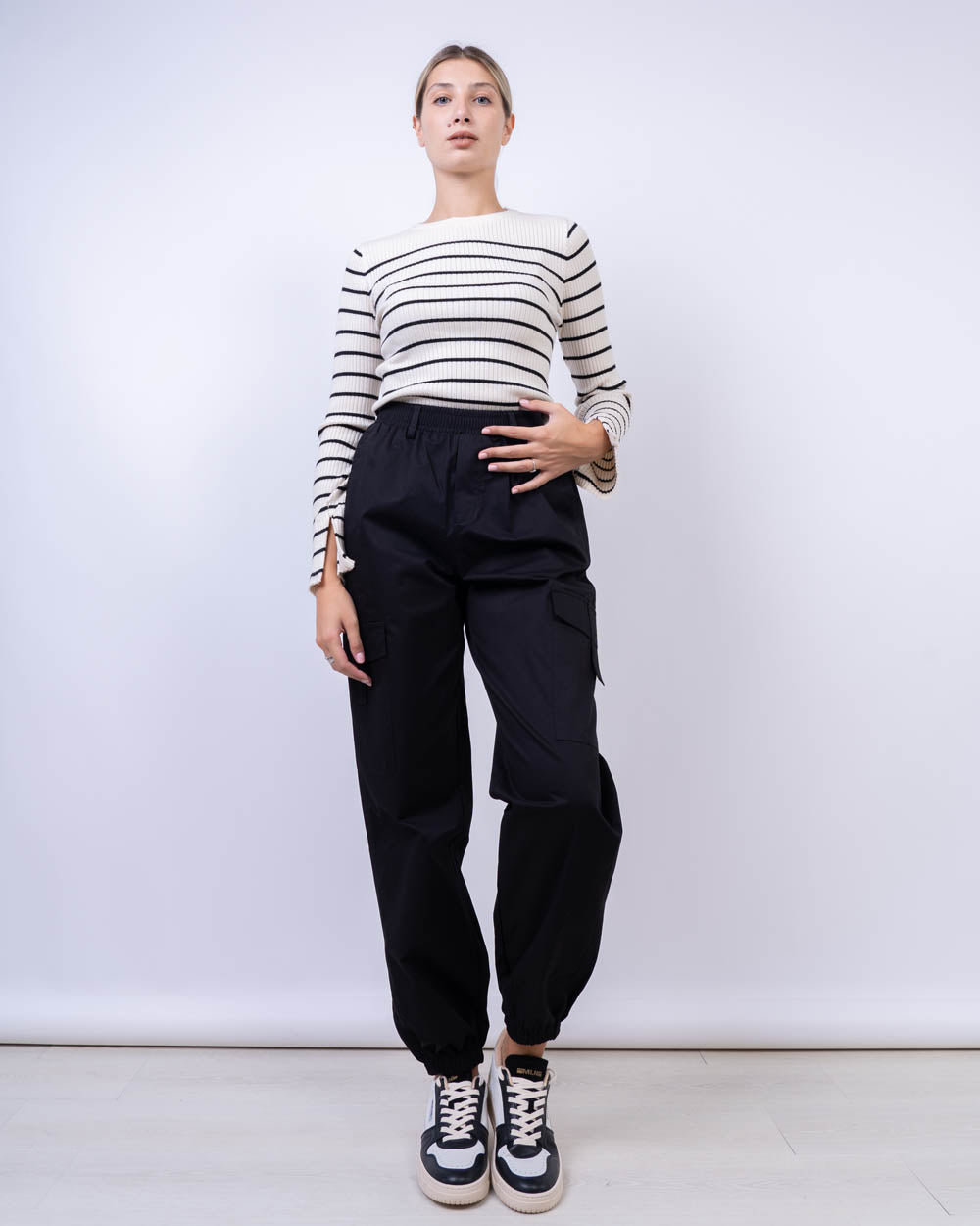PANTALONE TIMMIKAY NERO