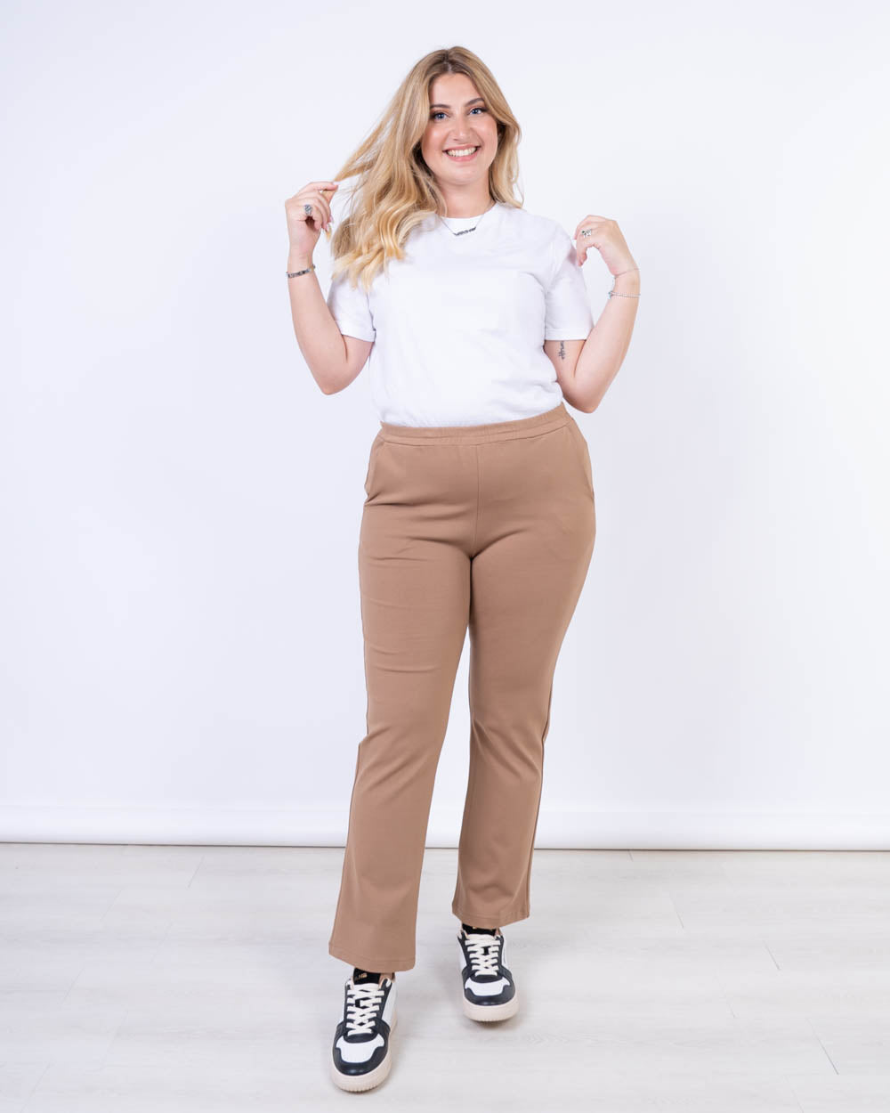 PANTALONE TROMBETTA CAMMELLO