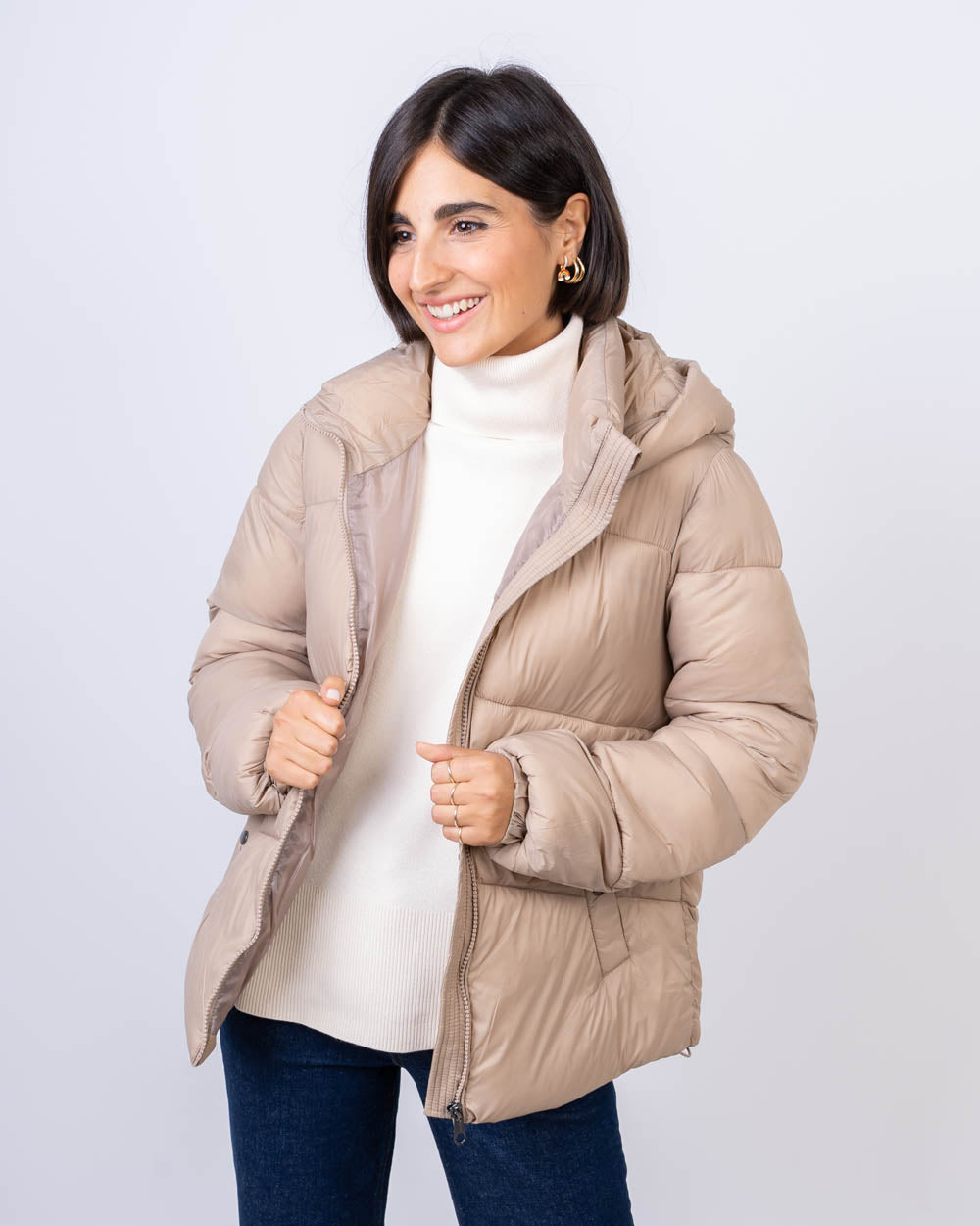PIUMINO LANA BEIGE
