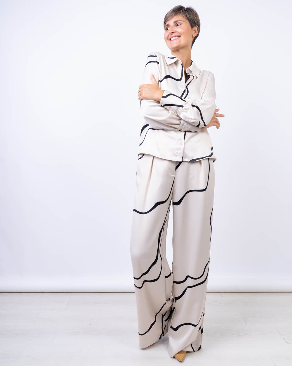 PANTALONE MERLE PIETRA