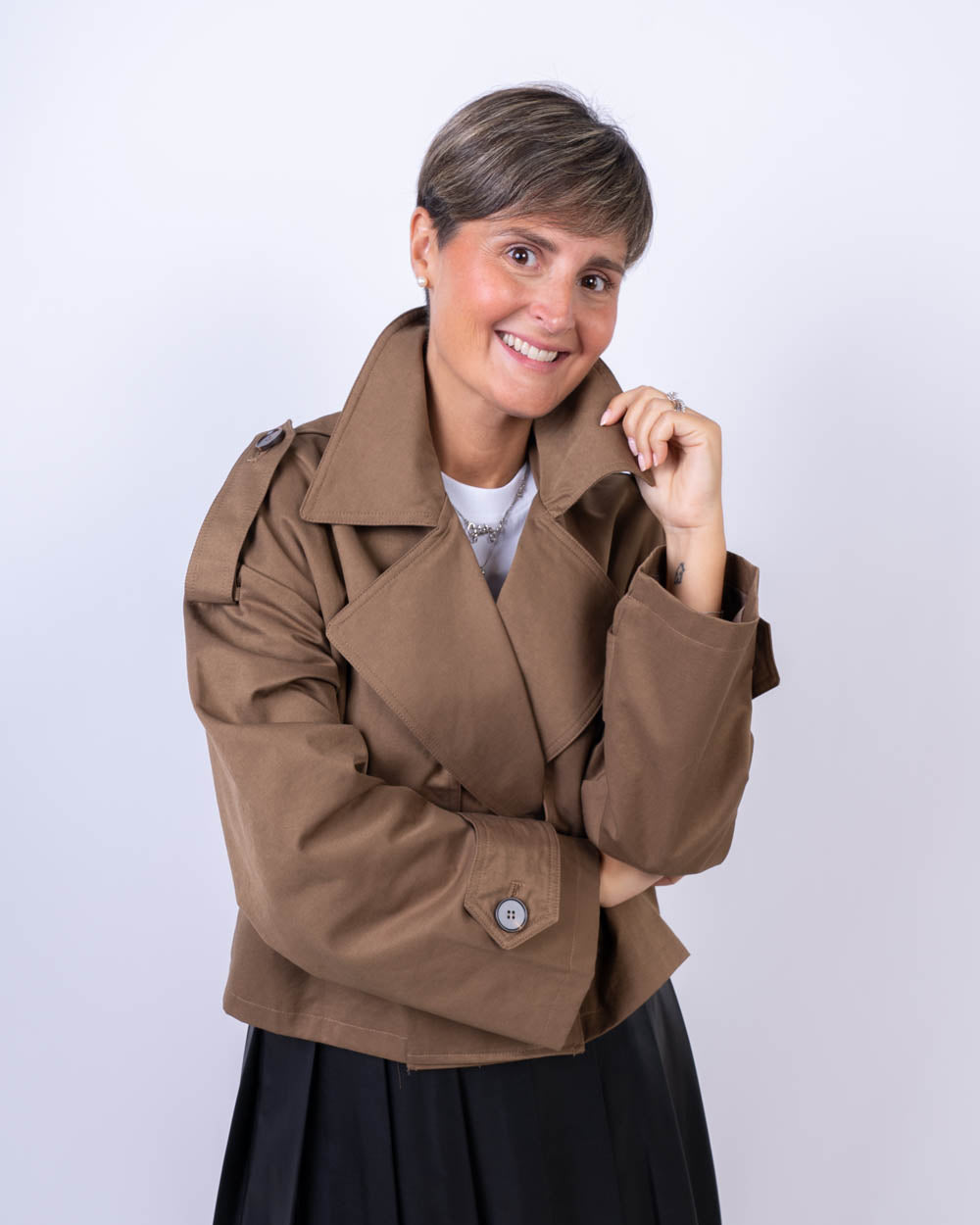 TRENCH SPIRITOSO MILITARE