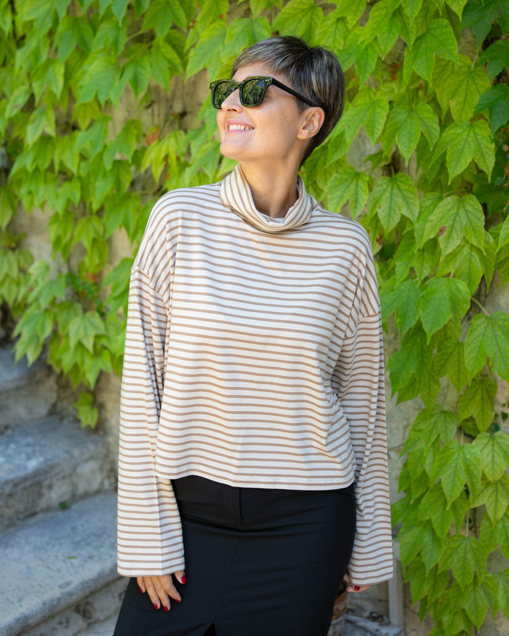 MAGLIA FIONA MARRONE