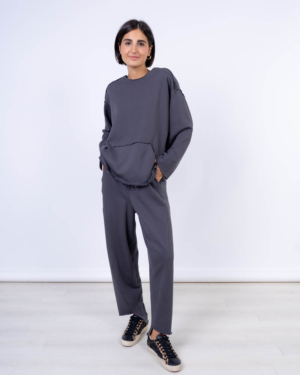 PANTALONE PASTIERA PIOMBO