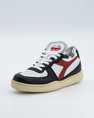 SNEAKER VELA BIANCO/NERO/ROSSO