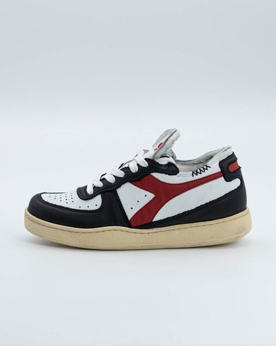 SNEAKER VELA BIANCO/NERO/ROSSO