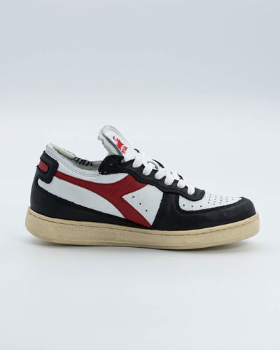 SNEAKER VELA BIANCO/NERO/ROSSO