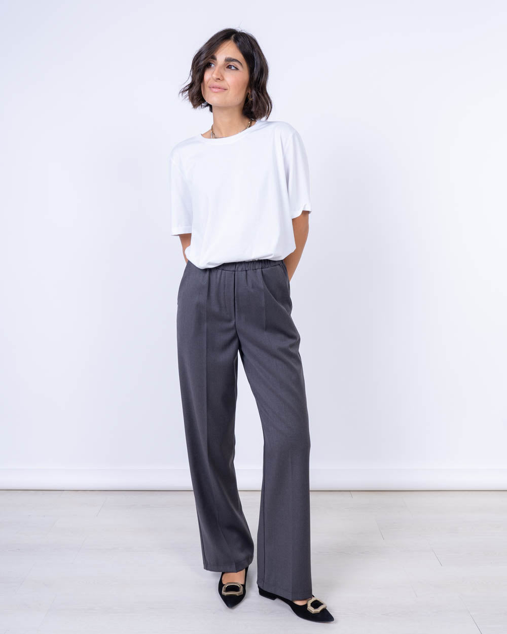 PANTALONE SKY GRIGIO