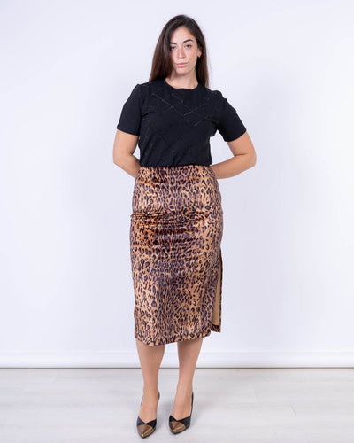 T-SHIRT FORCHETTA NERO