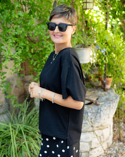 T SHIRT GIGI NERO