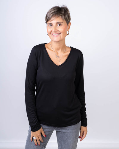 T-SHIRT MAIA NERO
