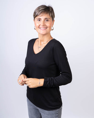 T-SHIRT MAIA NERO