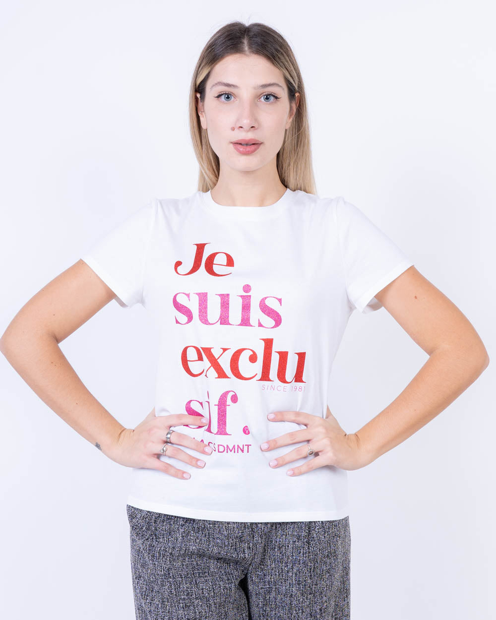 T-SHIRT ESCLUSIVA BIANCO