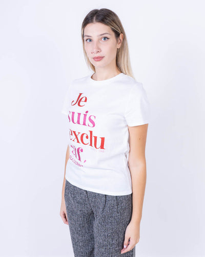 T-SHIRT ESCLUSIVA BIANCO