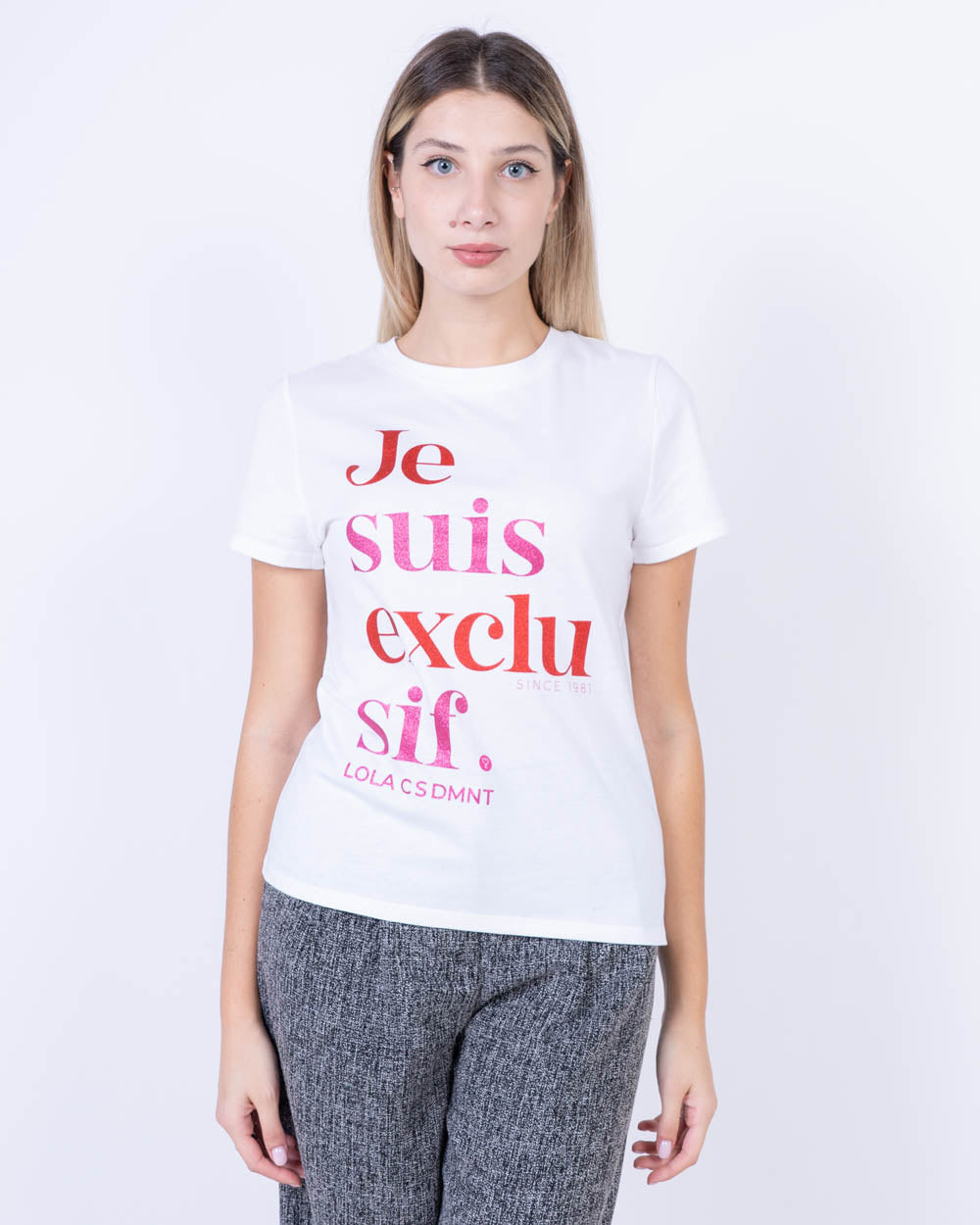 T-SHIRT ESCLUSIVA BIANCO