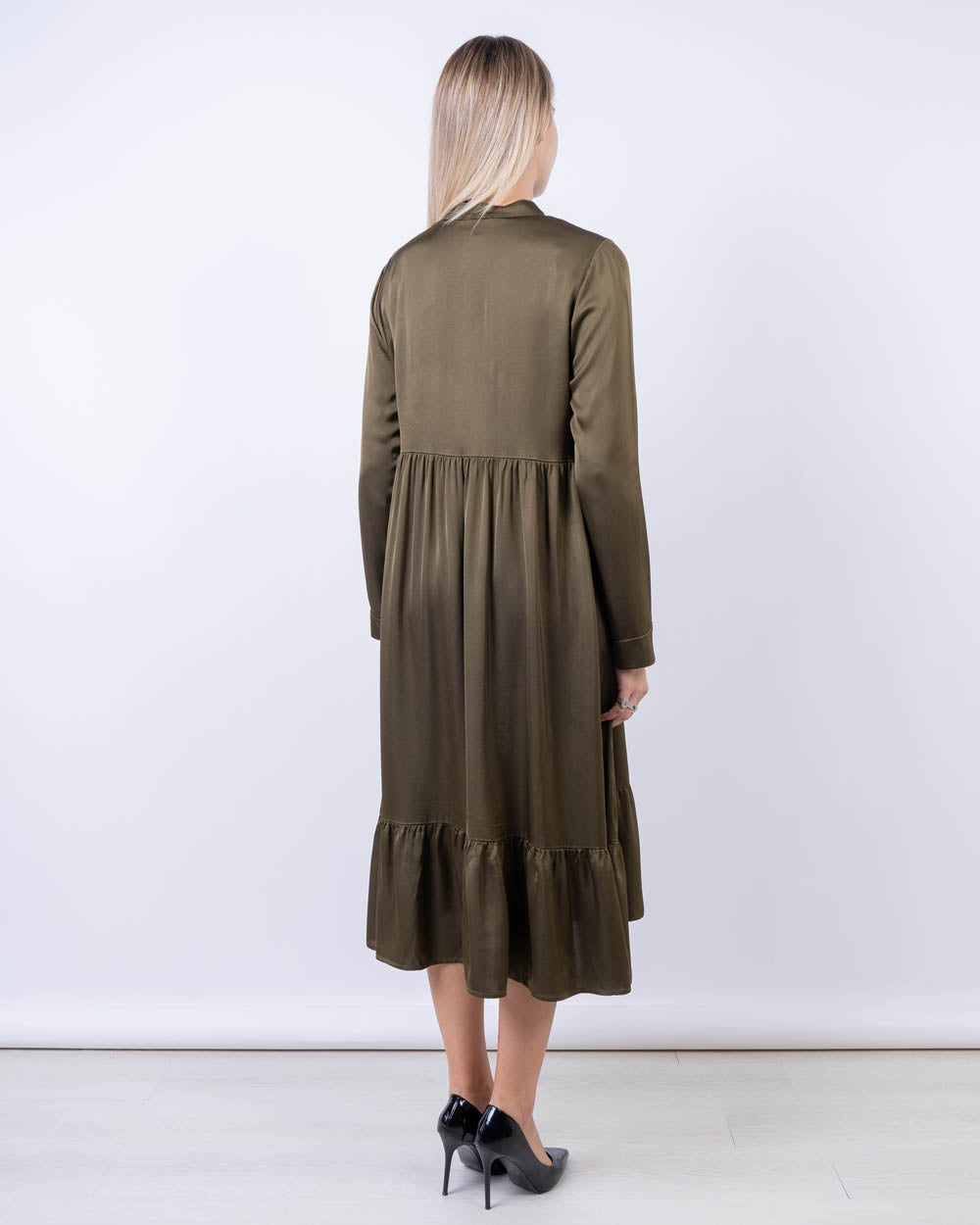 VESTITO DALIA VERDE MILITARE