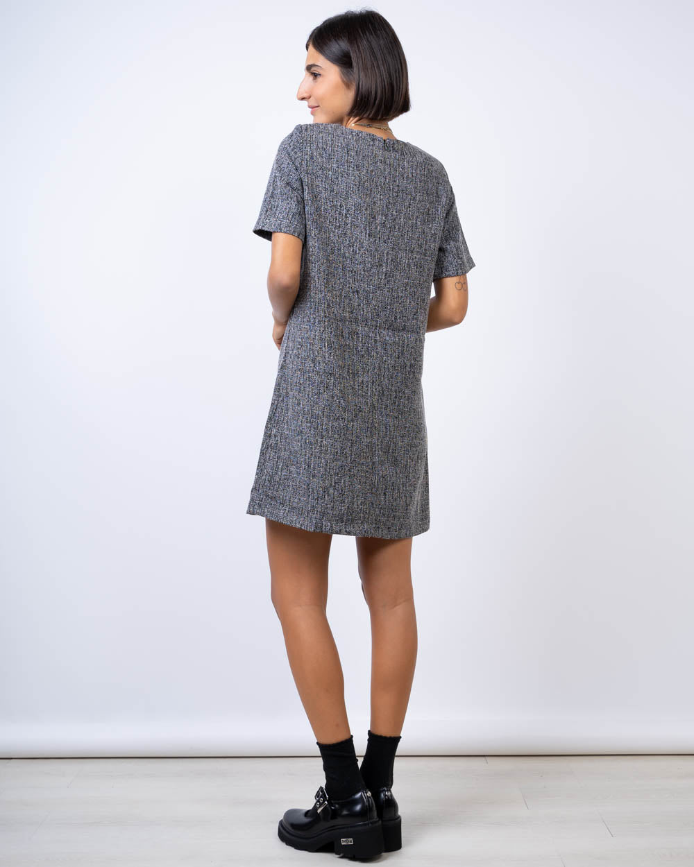 VESTITO GEORGIA NERO