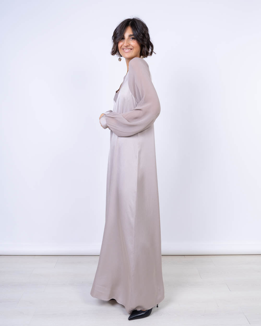 VESTITO GIRASOLE SETA