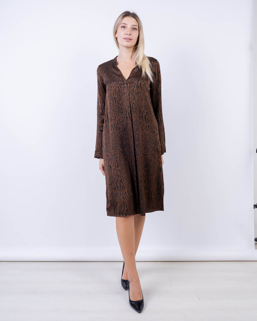 VESTITO IRIS CIOCCOLATO