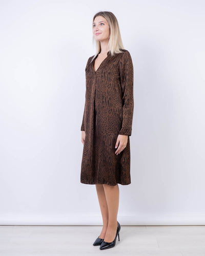 VESTITO IRIS CIOCCOLATO