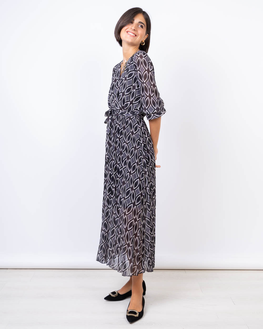 VESTITO MONA NERO