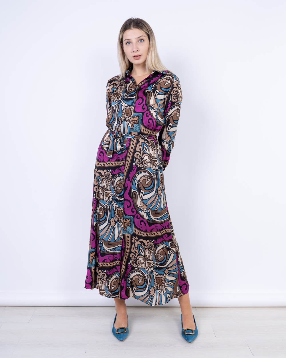 VESTITO MUN FOULARD