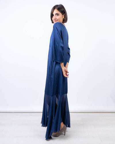 VESTITO PAPAVERO BLU