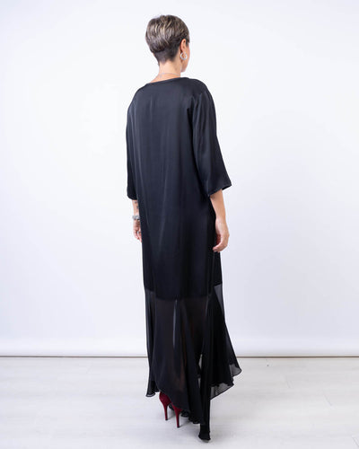 VESTITO PAPAVERO NERO