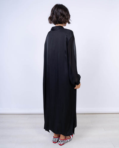 VESTITO PEONIA NERO