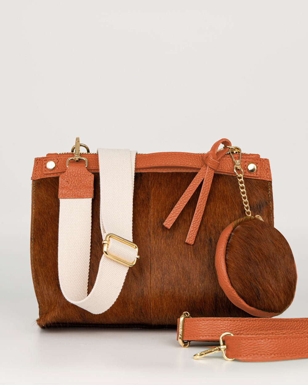 BORSA MINI SOFY RAINBOW ARANCIONE