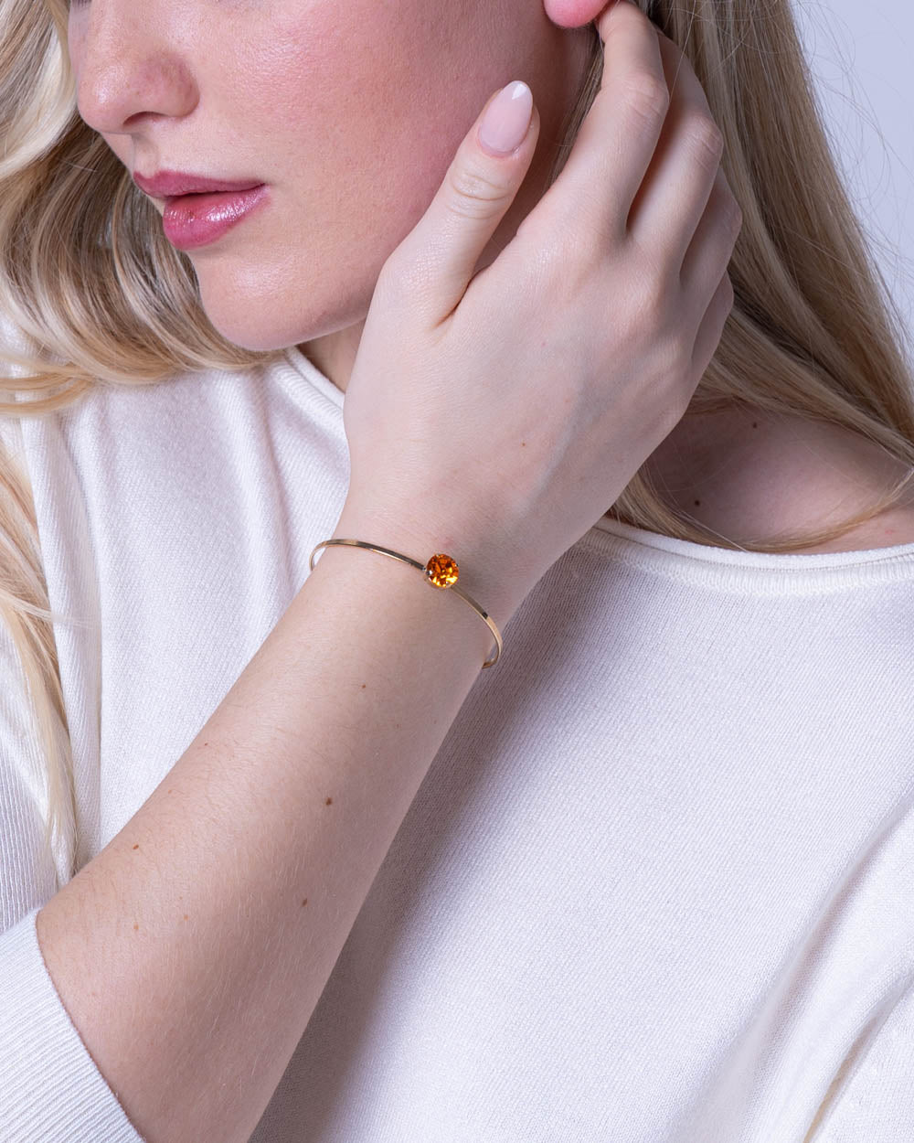 BRACCIALE RIGIDO ARANCIONE