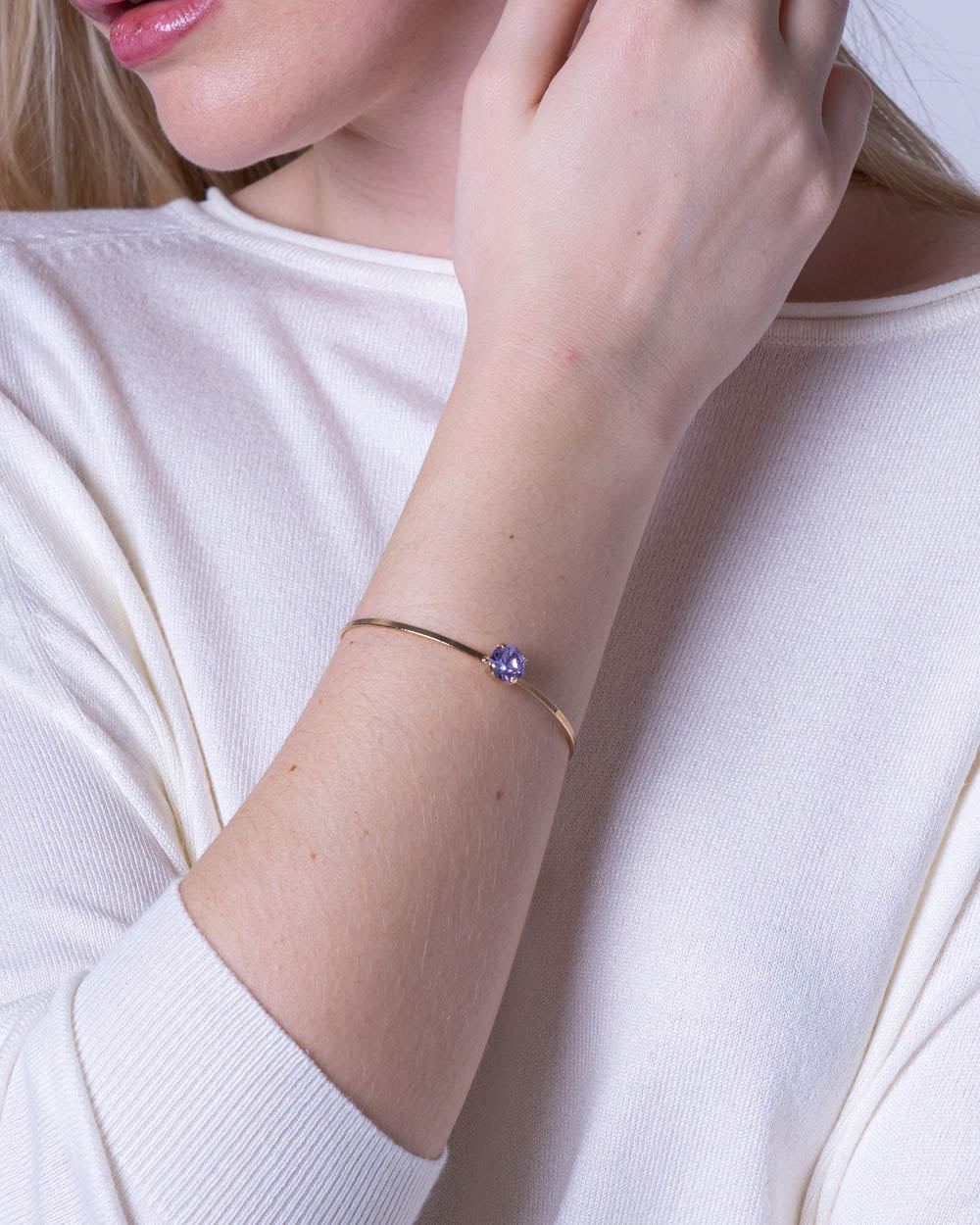 BRACCIALE RIGIDO LILLA