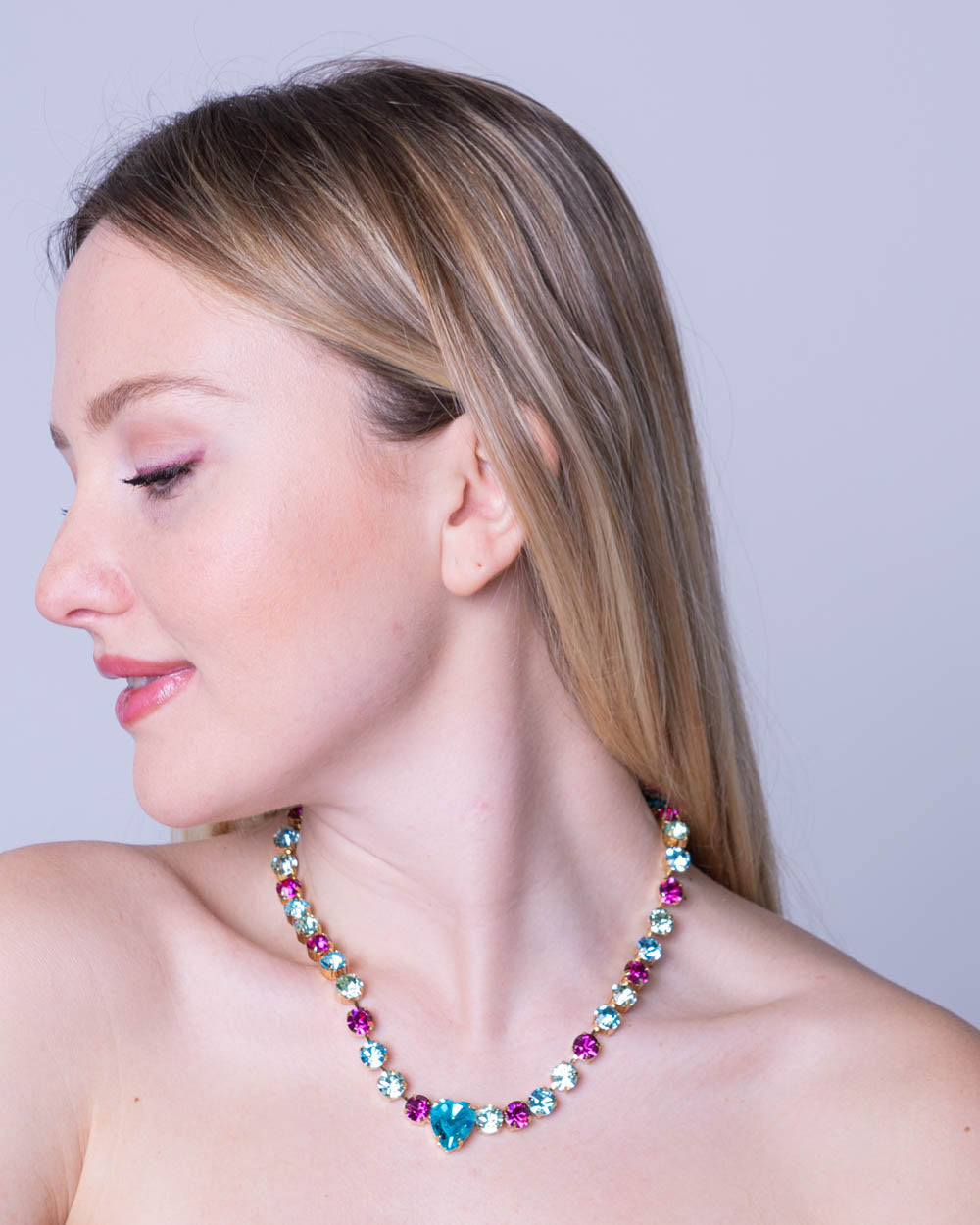 COLLANA BARBARA AZZURRO